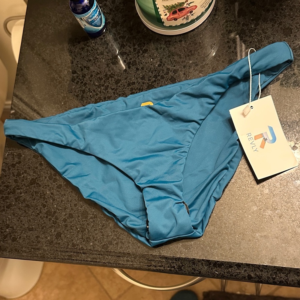 NWT Revly Sport- Women's Teal Bikini Bottom